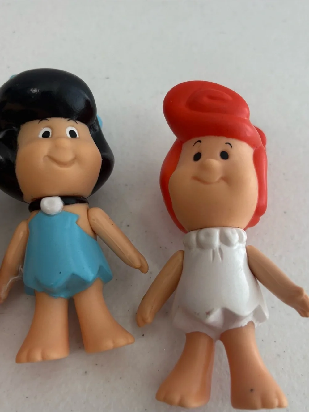 Vtg 1986 Flintstone Kids Lot of 5 Coleco Figures School Fred Wilma Barney Dino